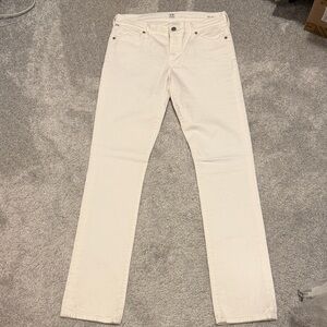 Citizens Of Humanity Women's Straight Leg Jeans - Cream